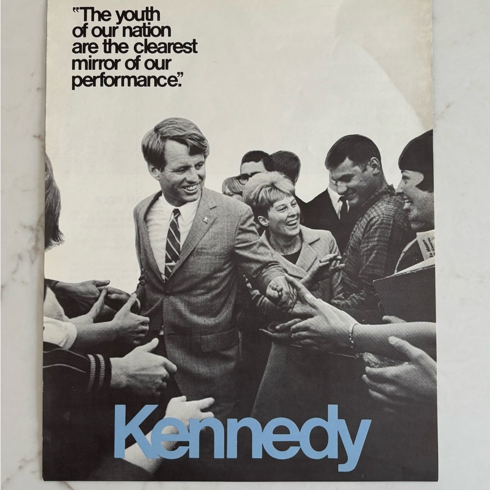 Kennedy Black and White Art Print